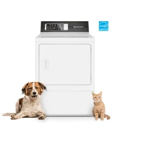 Speed Queen Model DR7 Sanitizing Dryer with Pet-Plus Over-Dry Protection Technology